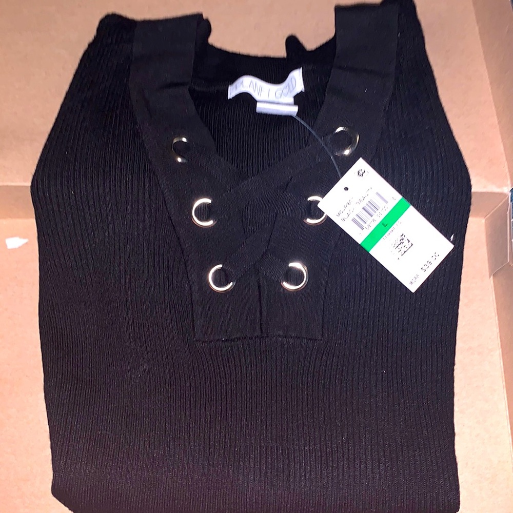 Brandnew black long sleeve womens sweater